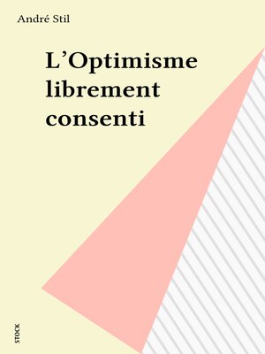 cover image of L'Optimisme librement consenti